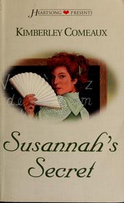 Cover of: Susannah's secret