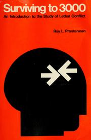 Cover of: Surviving to 3000 by Roy L. Prosterman