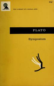 Cover of: Symposium by Πλάτων
