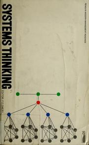Cover of: Systems thinking