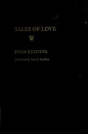 Tales of love by Julia Kristeva