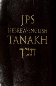 Cover of: [Tanakh] = by 