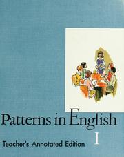 Cover of: Patterns in English
