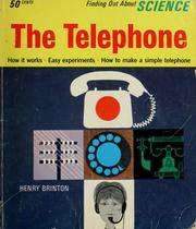 Cover of: The telephone