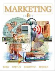 Cover of: Marketing w/ PowerWeb (Mcgraw Hill/Irwin Series in Marketing)