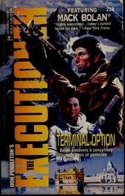 Cover of: Terminal option by Don Pendleton