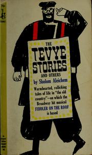 The Tevye stories and others by Sholem Aleichem