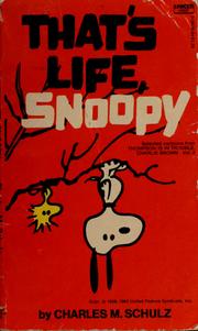 Cover of: That's Life, Snoopy: Selected Cartoons from 'Thompson Is in Trouble, Charlie Brown', Vol. 2
