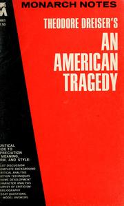 Cover of: Theodore Dreiser's An American tragedy