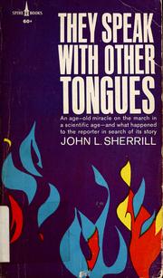 Cover of: They speak with other tongues
