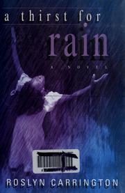 Cover of: A thirst for rain