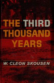 Cover of: The third thousand years