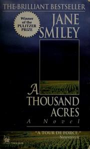 Cover of: A thousand acres by Jane Smiley