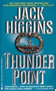 Thunder point by Jack Higgins