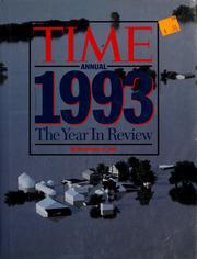 Cover of: Time annual, 1993 by by the editors of Time.