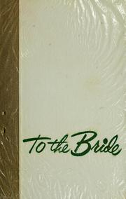 Cover of: To the bride.