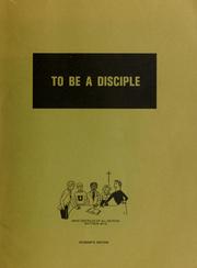 Cover of: To be a disciple
