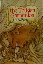 Cover of: The Tolkien companion by J. E. A. Tyler