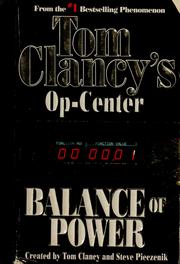 Cover of: Balance of power by created by Tom Clancy and Steve Pieczenik.