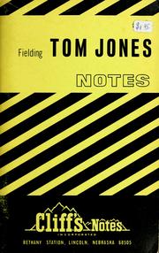 Cover of: Tom Jones.: notes.