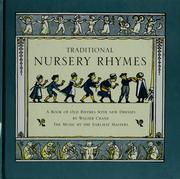 Cover of: Traditional nursery rhymes.