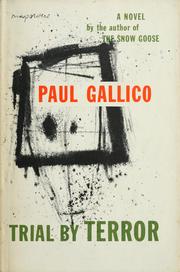 Cover of: Trial by terror