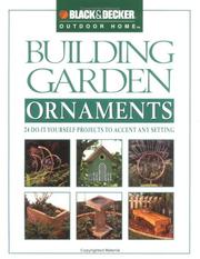Building Garden Ornaments by The Editors of Creative Publishing international