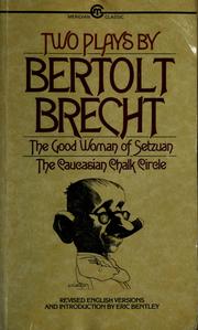 Cover of: Two plays by Bertolt Brecht