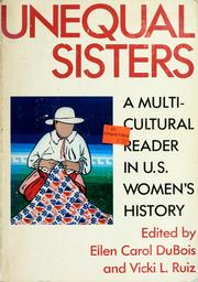 Cover of: Unequal sisters by edited by Ellen Carol DuBois and Vicki L. Ruiz.