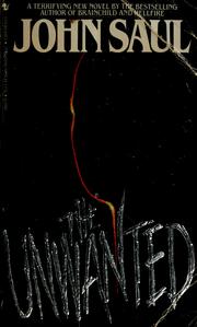 Cover of: The unwanted by John Saul