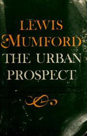 Cover of: The urban prospect: [essays.