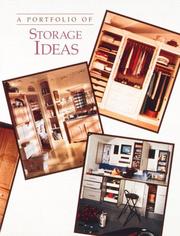 Cover of: A portfolio of storage ideas.