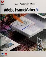Cover of: Using Adobe FrameMaker 5. by 