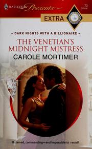 Cover of: The Venetian's midnight mistress