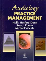 Cover of: Audiology: Practice Management