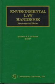 Environmental Law Handbook by Thomas F. P. Sullivan