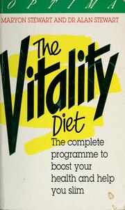 Cover of: The vitality diet.