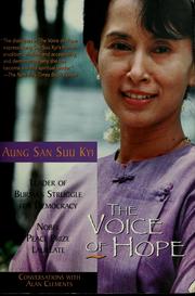 The voice of hope by Aung San Suu Kyi