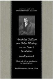 Vindiciae Gallicae and other writings on the French Revolution