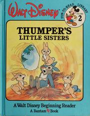 Cover of: Walt Disney's Thumper's little sisters.