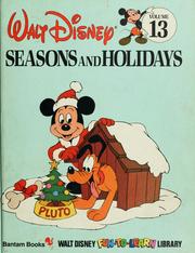 Cover of: Walt Disney, seasons and holidays.