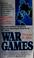Cover of: War games