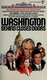 Cover of: Washington behind Closed Doors by [based on] The company, a novel by John Ehrlichman.