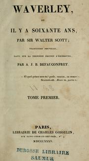 Cover of: Waverly by Sir Walter Scott