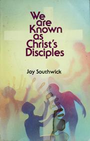 Cover of: We are known as Christ's Disciples