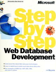 Cover of: Web database development step by step