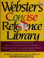 Cover of: Webster's concise reference library