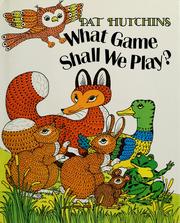 Cover of: What game shall we play?