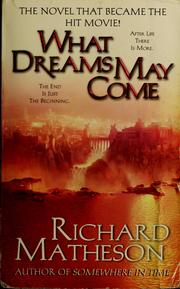 Cover of: What dreams may come