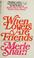 Cover of: When lovers are friends